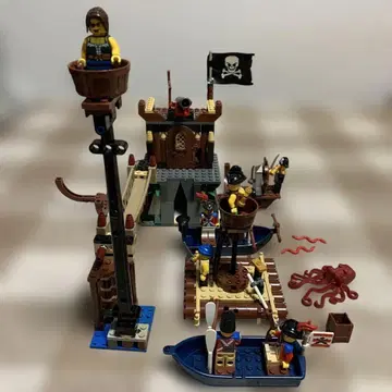 LEGO 6253 유령선 섬 6240 유령 문어 '크라켄'의 습격 세트