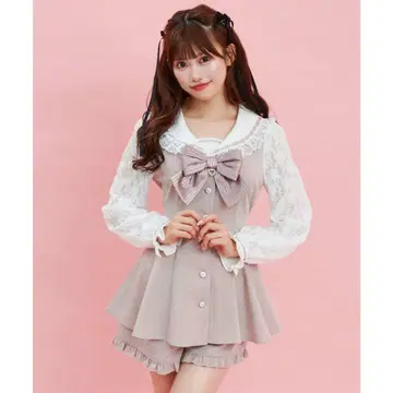 Secret Honey 세일러 카라 셋업