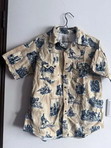 Rockmount Ranch Wear 반팔 셔츠 15.5 x 33.5