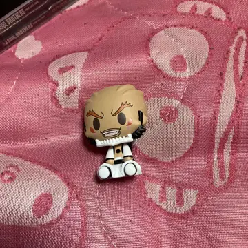 데쿠 피규어 약 5cm 화이트 블랙