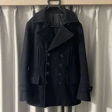 SCYE Basics 멜톤 울 피코트 38