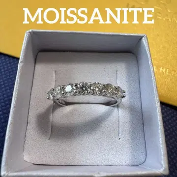 [ 미사용 새상품 ] 고품질 MOISSANITE 반지 GRA 감정서 포함