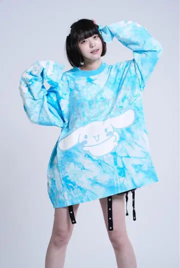 시나모롤 x PSYNYXX 콜라보 붕소T 서브컬쳐