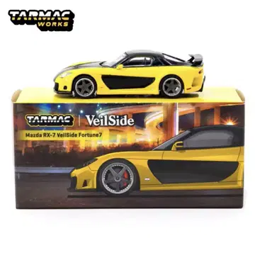 터맥 웍스 1/64 RX-7 베일사이드 포츈 옐로우 컬러