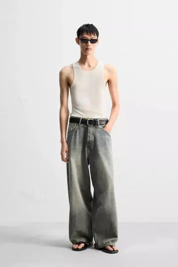 ZARA 엑스트라 배기 핏 청바지 JP28