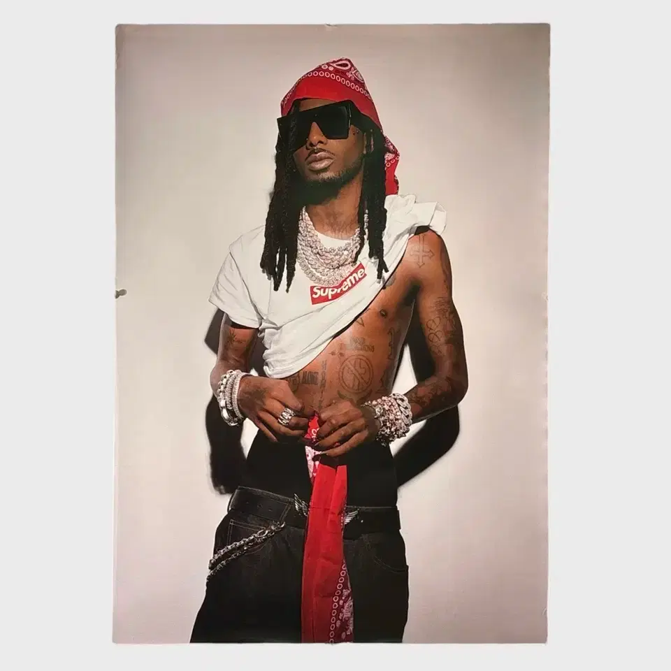 Supreme Playboy Carti Poster Authentic (Includes Frame) #supreme