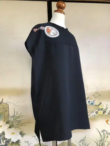 기모노 리메이크 (실크) 에바하오리에서 튜닉