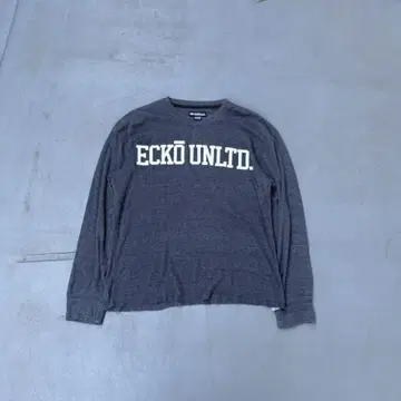 90s Ecko unltd 와플 티셔츠 긴팔 티셔츠 셔츠 로고