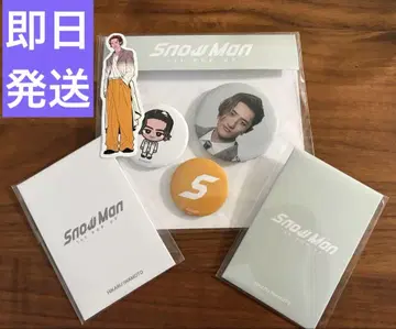 Snow Man 한국 팝업 이와모토 테루 4종 세트