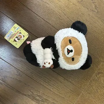 리락쿠마 캐러밴 한정판 봉제 인형 팬더