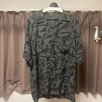 HYSTERIC GLAMOR 프린트 반팔 셔츠