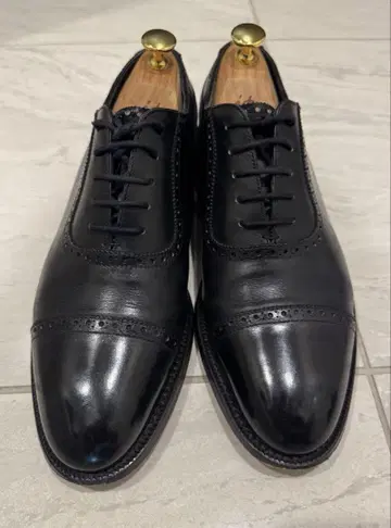 신장 RE08 천연 가죽 세미 브로그 슈트리 포함