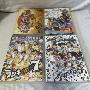 쟈니즈WEST WEST. 라이브 DVD 4매 세트