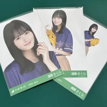 노기자카46 엔도 사쿠라 베이스볼 셔츠 2025 브로마이드 컴프