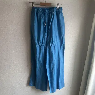 슬로브 이에나 와이드 팬츠 허리밴딩