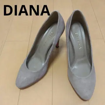 다이애나 하이힐 스웨이드 24.5cm