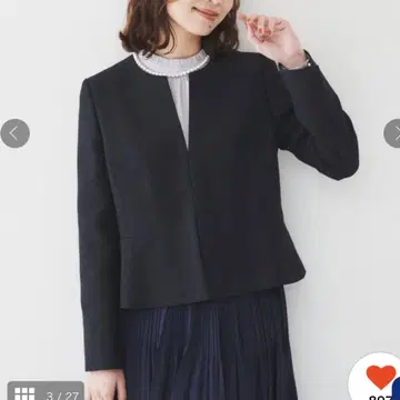 새상품 언타이틀 [ 출퇴근 ] 트위드 페플럼 자켓