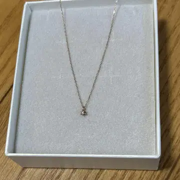 L&Co 엘르 다이아몬드 목걸이 K10 0.05ct