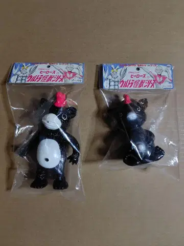 미개봉 노스탤지어 히어로즈 괴수 부스카 2체(Black)