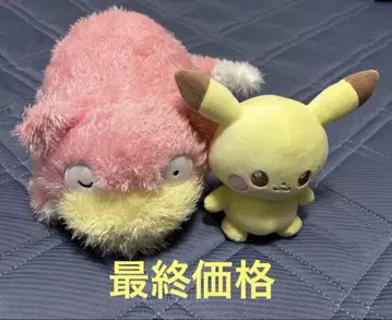 야돈과 피카츄 봉제 인형 세트