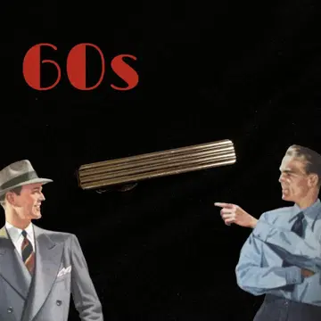 빈티지 넥타이 핀 레트로 60s 남성용 신사 수트 골드 쇼와