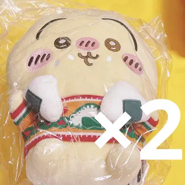 치이카와 (먼작귀) 에니마이 복권 C상 토끼 봉제 인형 2개 세트
