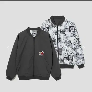 L 이누야샤 그라니프 콜라보 다카하시 루미코 점퍼 아우터 오버 사이즈