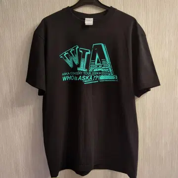 ASKA 추가 콘서트 투어 T셔츠 L 사이즈