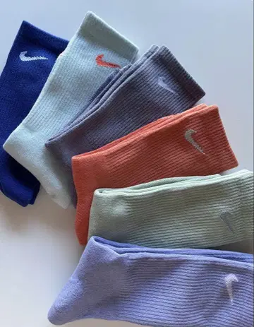 미사용 Nike 여성용 양말 삭스 6개