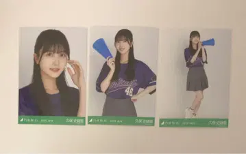 노기자카46 브로마이드 베이스볼 셔츠 2025 쿠보 시오리 컴프