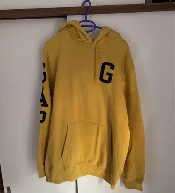GAP 갭 후드티 머스타드