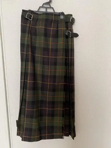 오닐 오브 더블린 울 롱 퀼트 스커트