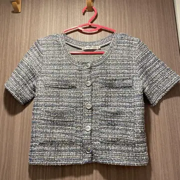 moussy 가디건 TWEED LIKE 상의
