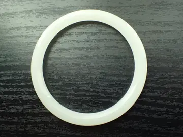 뱅글 64mm 화전옥 감정서 포함