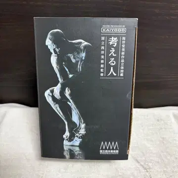 카이요도 미술 작품 입체 도감 생각하는 사람