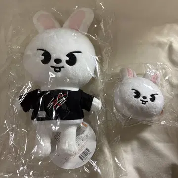 리빗 Leebit 봉제 인형 미니 페이스 키링 skzoo 리노