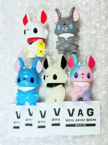 총 5종 코파타파탄 VAG 시리즈 소프트 비닐 가챠 피규어 파타파타