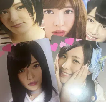 AKB48 책받침 5장 세트