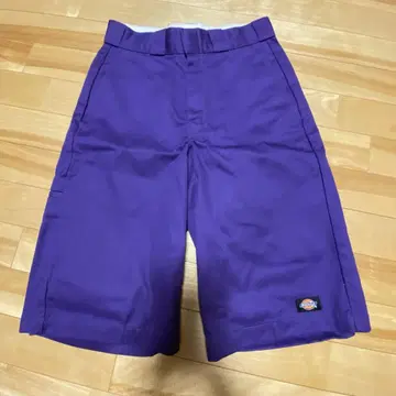 Dickies 디키 보라색 하프 팬츠 28