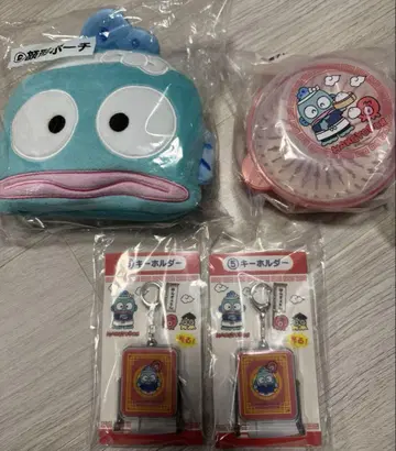산리오 복권 한교동 파우치 전자레인지 찜기 키링