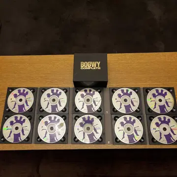 정가 2만 엔 boowy 보우이 CD 10장 컴플리트 베스트