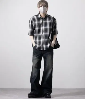 CLEL 빈티지 디자인 탈론 데님 팬츠