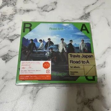 Travis Japan 1st album. Road to A 초회 T반
