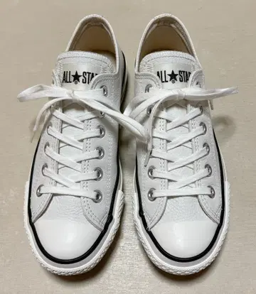컨버스 일본제 가죽 올스타 J 화이트 OX 24cm