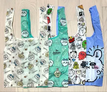 새상품 치이카와 에코백 나가노 마켓 4개 세트