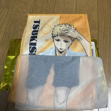 하이큐!! 극락탕 머플러 타월 츠키시마 케이