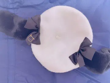 아베일 콜라보 산리오 포차코 베레모