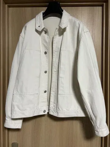 AURALEE HARD TWIST DENIM BLOUSON 3 화이트