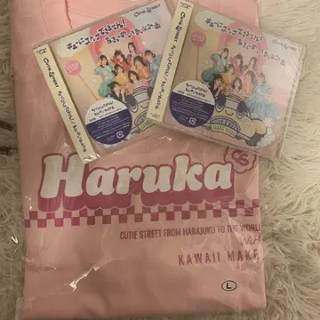 사쿠라바 하루카 OSHI API 티셔츠 ver.2 L 사이즈 CD 포함