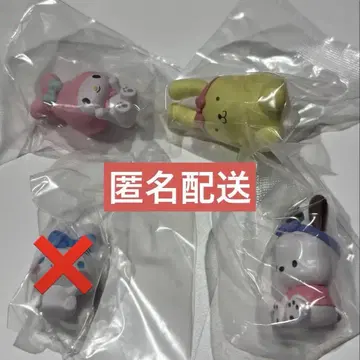 산리오 캐릭터즈  토끼 피규어 4종 세트
